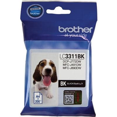 Brother Brother LC3311BK Black Ink Cartridge LC3311BK