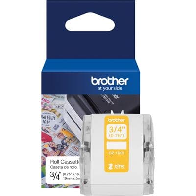 Brother Brother CZ-1003 19mm Printable Roll Cassette CZ-1003