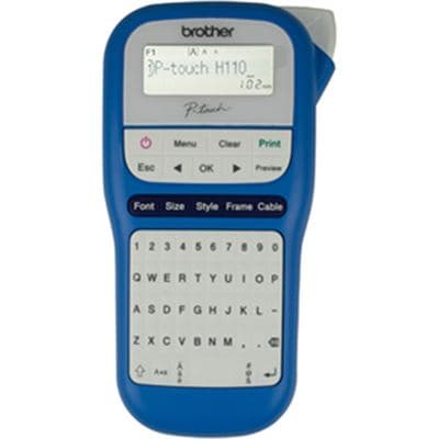 Brother Brother PTH110BW Durable P-Touch Blue&White Label Printer $20 Cashback PTH110BW
