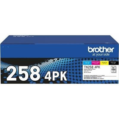 Brother Brother TN2584PK Toner 4 Pack TN2584PK