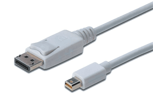 Digitus Digitus mini DisplayPort v1.1 (M) to DisplayPort (M) 2m Monitor Cable CA7612