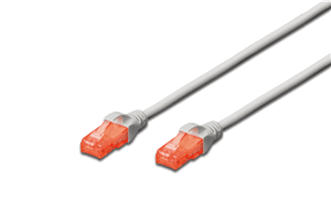 Digitus Digitus UTP CAT6 Patch Lead - 0.75M Grey CA9615A