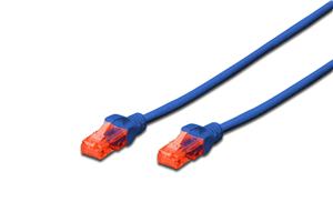 Digitus Digitus UTP CAT6 Patch Lead - 1M Blue CA9622B
