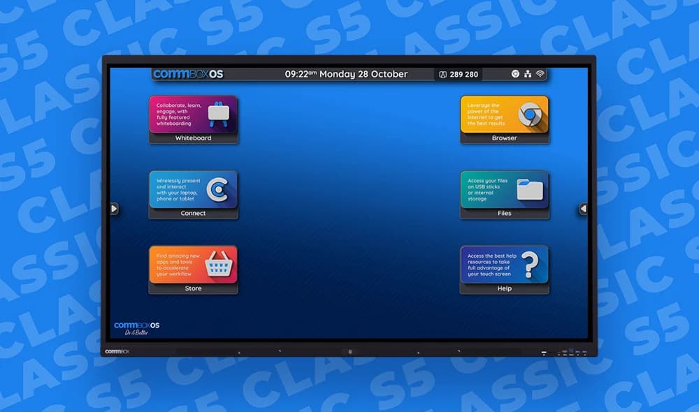 CommBox CommBox Interactive Classic S5 86" 4k Touchscreen CBIC86S5