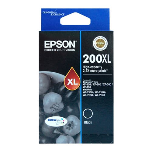 Epson Epson 200XL Black High Yield Ink Cartridge C13T201192