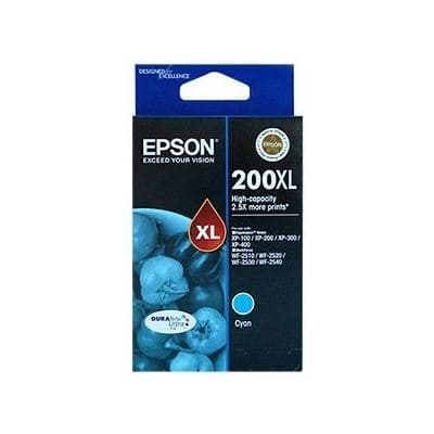 Epson Epson 200XL Cyan High Yield Ink Cartridge C13T201292