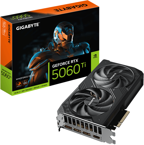 Gigabyte Gigabyte GV-N506TWF2OC-8GD RTX5060TI 8GB PCIE Graphics Card GVN5063