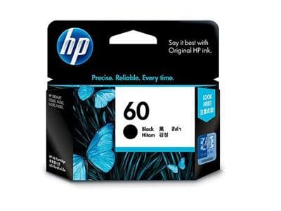 HP HP 60 Black Ink Cartridge CC640WA
