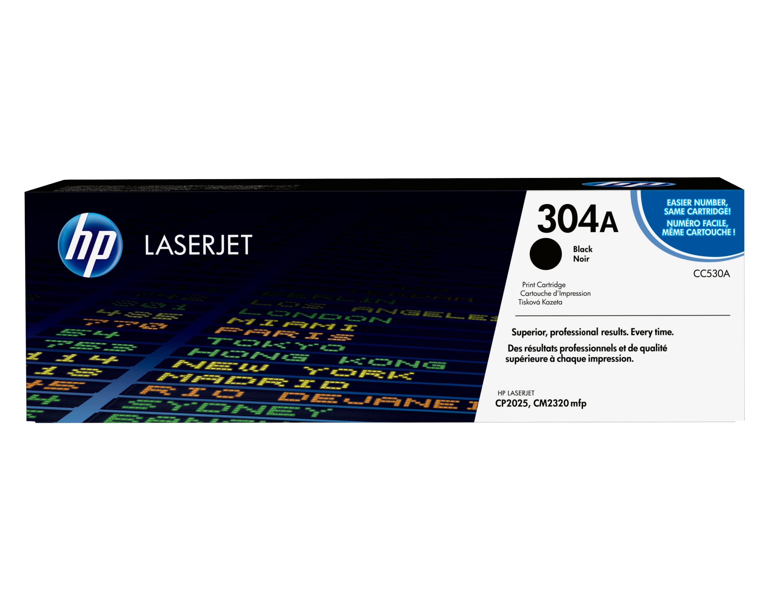 HP HP 304A Black Toner CC530A