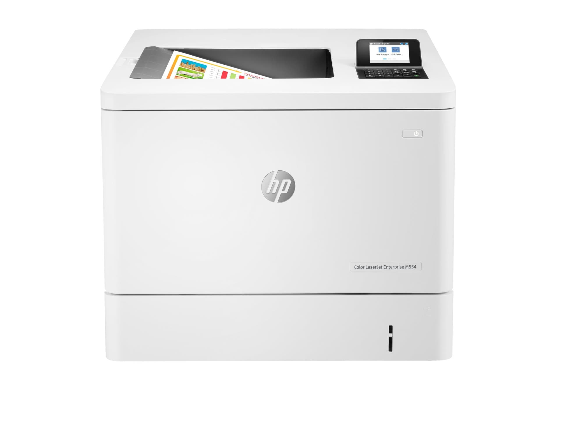 HP HP Color LaserJet Enterprise M554dn 33ppm Colour Printer 7ZU81A