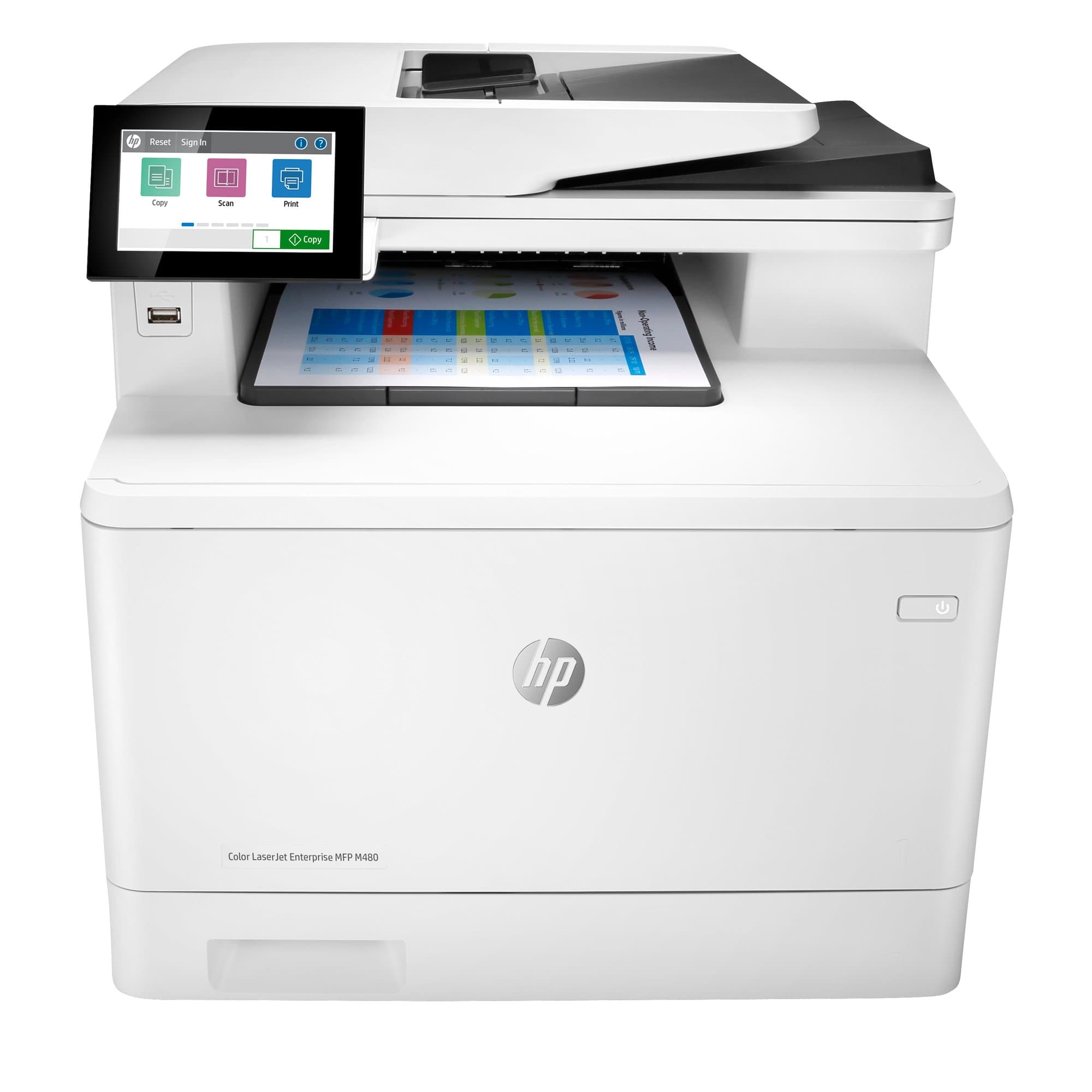HP HP Colour LaserJet Enterprise M480F MFP A4 27PPM 3QA55A