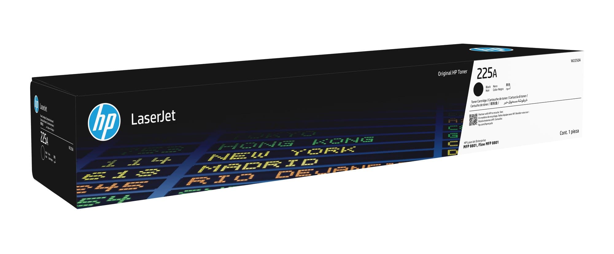 HP HP 225A Black Original LaserJet Toner Cartridge W2250A