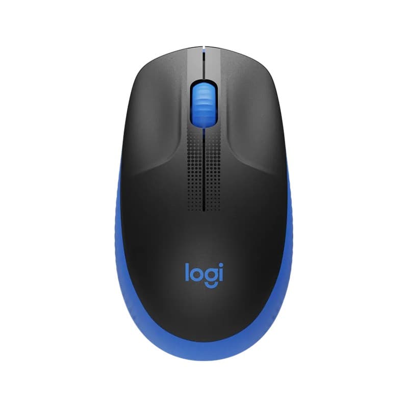 Logitech Logitech M190 Full Size Wireless Mouse - Blue 910-005914