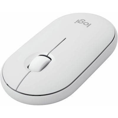 Logitech Logitech M350S Pebble 2 USB Wireless/Bluetooth Mouse - White 910-006986