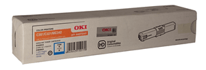Oki OKI 44973547 Cyan Toner OK0161