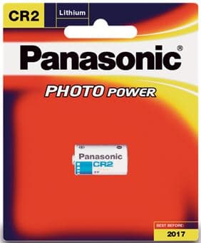Panasonic Panasonic CR-2 Photo Lithium 3V Camera Battery 1 Pack PA4668