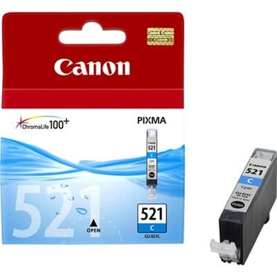 Canon Canon CLI521C Cyan Ink Cartridge CLI521C