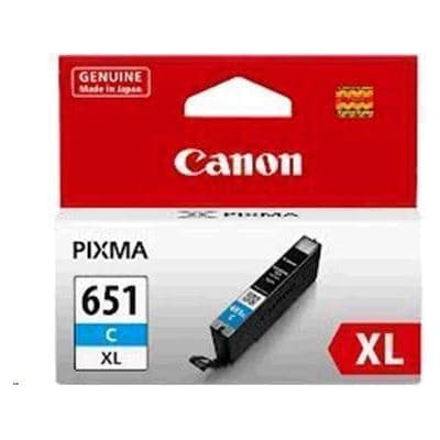 Canon Canon CLI651XLC  Cyan High Yield Ink Cartridge CLI651XLCOCN