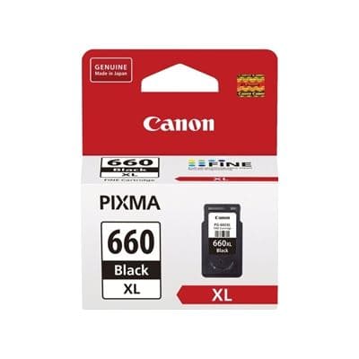 Canon Canon PG-660XL Black High Yield Ink Cartridge PG660XLOCN