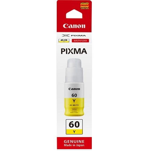 Canon Canon GI60Y Yellow Pixma Endurance Ink Bottle GI60Y