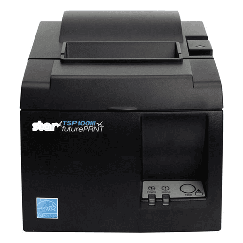 Star Micronics Star TSP143III Thermal Receipt Printer Auto Cutter LAN Black RA1213