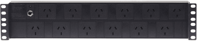 Unspecified 4Cabling 2RU 12 Way GPO Horizontal PDU Recessed Rack Mount (Drop Ship) SC2012