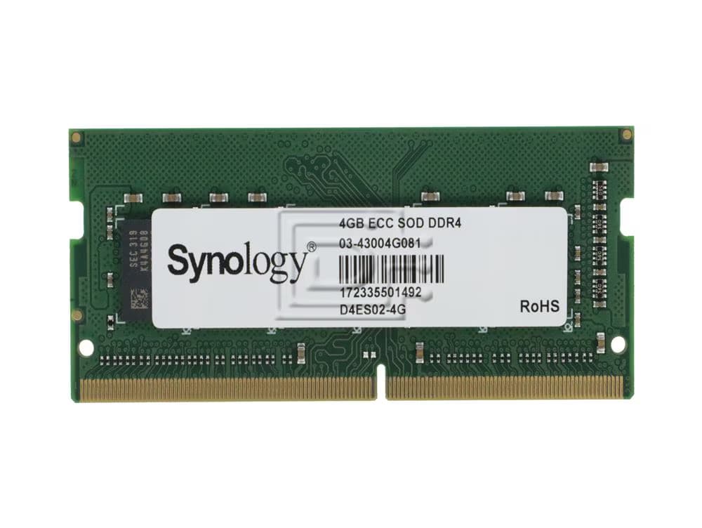 Synology Synology D4ER01-4GB for FS3410, HD6500, SA Series D4ES02-4G