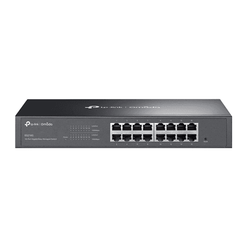 TP-Link TP-Link ES216G 16 Port Gigabit Switch Easy Smart Rack Mount Omada TP4116
