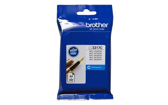 Brother Brother LC3317 Cyan Ink Cart B3317C