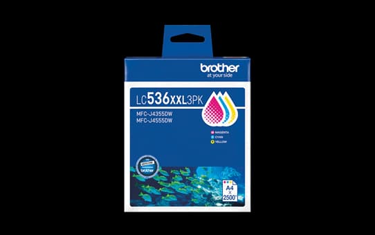 Brother Brother LC536XXL 3 Pack B536XXL3PK