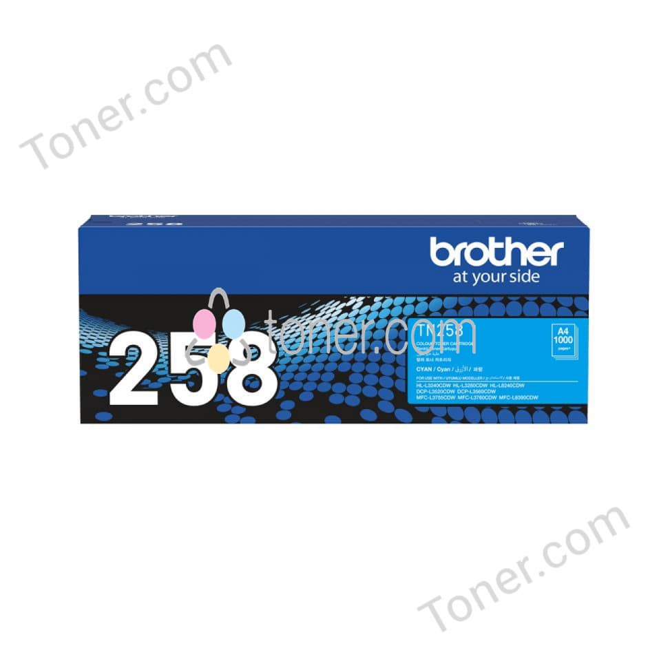 Brother Brother TN258 Cyan Toner Cart BN258C