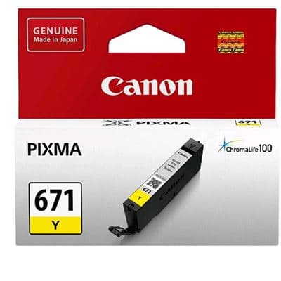 Canon Canon CLI671 Yellow Ink Cart CI671Y