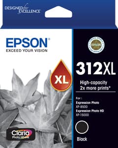 Epson Epson 312 HY Black Ink Cart E312BXL