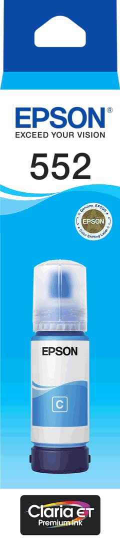 Epson Epson T552 Cyan Eco Tank E552C