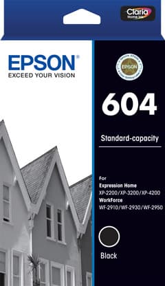 Epson Epson 604 Std Black Ink E604B