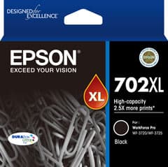 Epson Epson 702 Black XL Ink Cart E702BXL