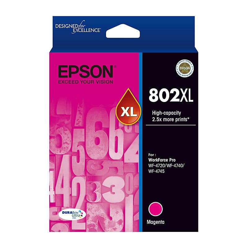 Epson Epson 802 Mag XL Ink Cart E802MXL