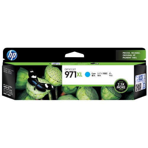 HP HP #971XL Cyan Ink CN626AA HI971CXL