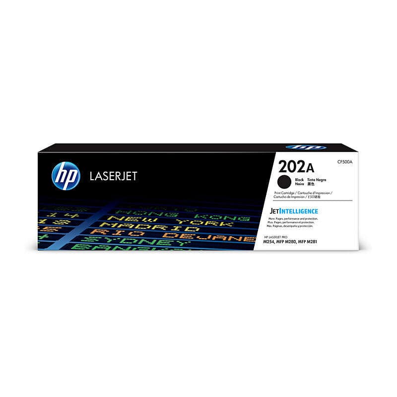 HP HP #202A Black Toner CF500A HT202B