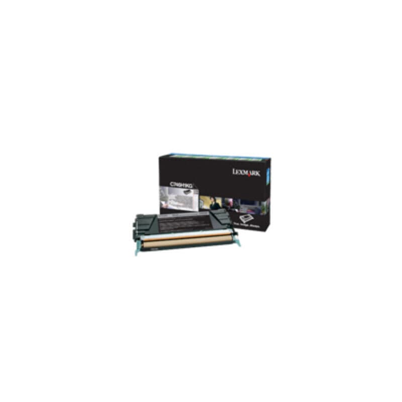 Lexmark Lexm C746H1KG HY Blk Pre Cart LXC746H1KG