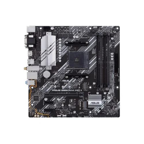Asus ASUS Prime B550M-a WIFI Ii AMD Matx 4XDIMM DDR4 Pci-E 4.0 2XM.2 HDMI DVI-D D-Sub 4XSATA 6 USB3.2 GEN2 3XAJ WIFI6 RGB Lighting Motherboard 90MB19X0-M0UAY0