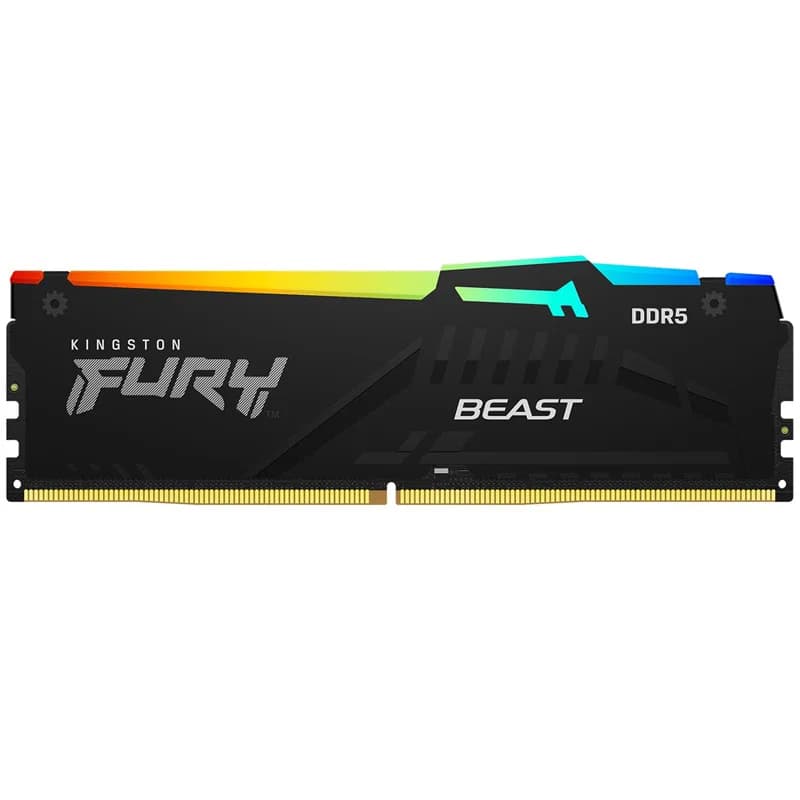 Kingston Kingston 64GB 5600MT/S DDR5 CL36 Dimm Fury Beast RGB KF556C36BBEA-64