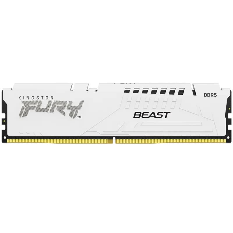 Kingston Kingston 16GB 5600MT/S DDR5 CL36 Dimm Fury Beast White Expo KF556C36BWE-16