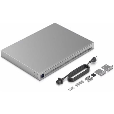 UniFi 24-port Layer 3 PoE++ Switch with Etherlighting 2.5GbE — Ubiquiti