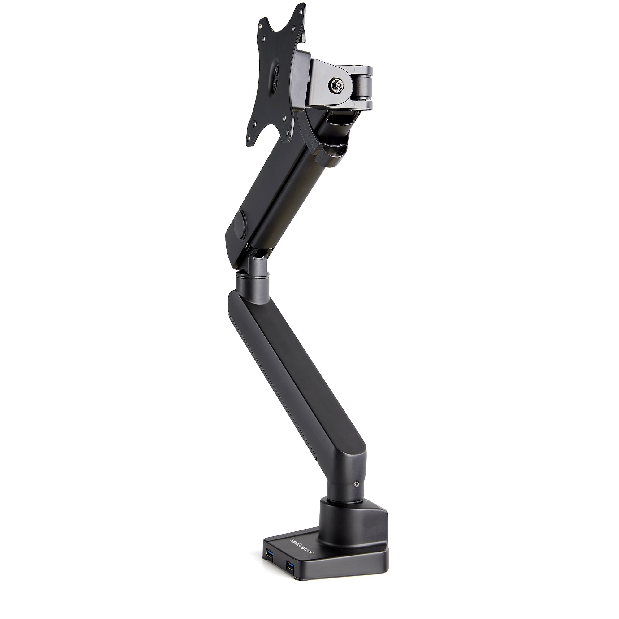 STARTECH.COM SINGLE DESK MOUNT MONITOR ARM - 2 BUILT-IN USB 3.0 PORTS, 2 YR — STARTECH