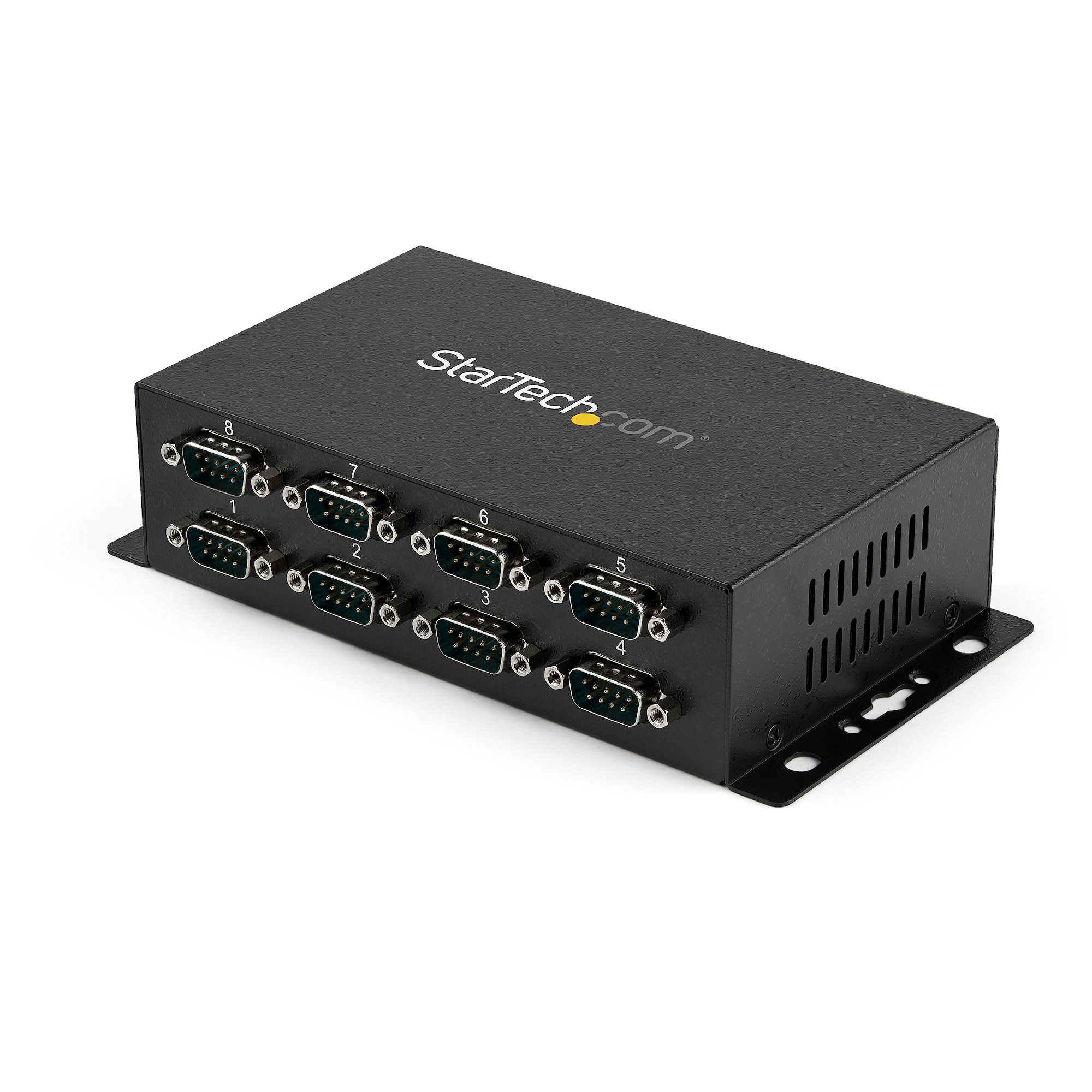 STARTECH.COM 8 PORT USB TO DB9 RS232 SERIAL ADAPTER HUB WALL MOUNTABLE 2 YR — STARTECH