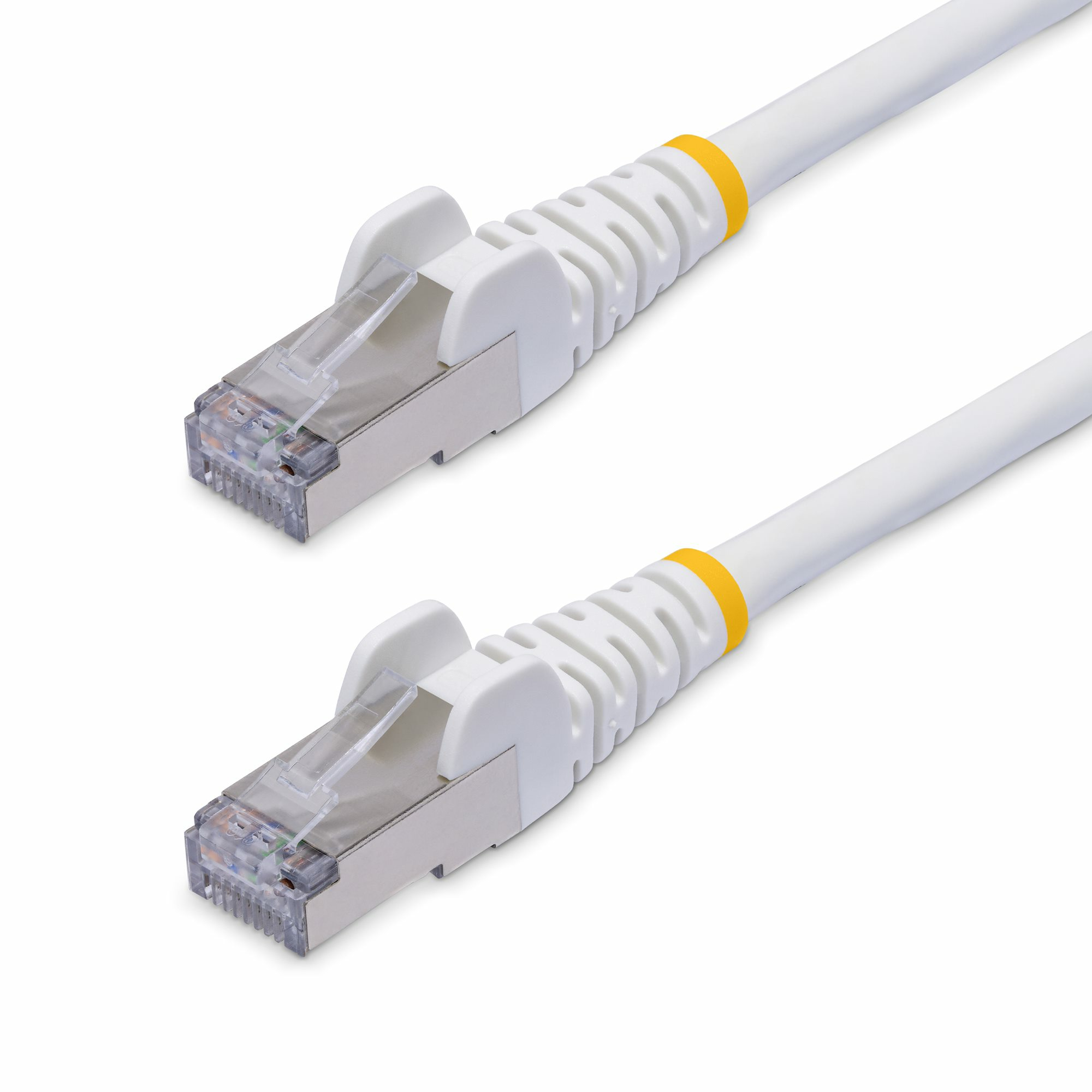 STARTECH.COM 12M WHITE CAT8 ETHERNET CABLE, SNAGLESS, S/FTP, 25G/40G, LTW — STARTECH
