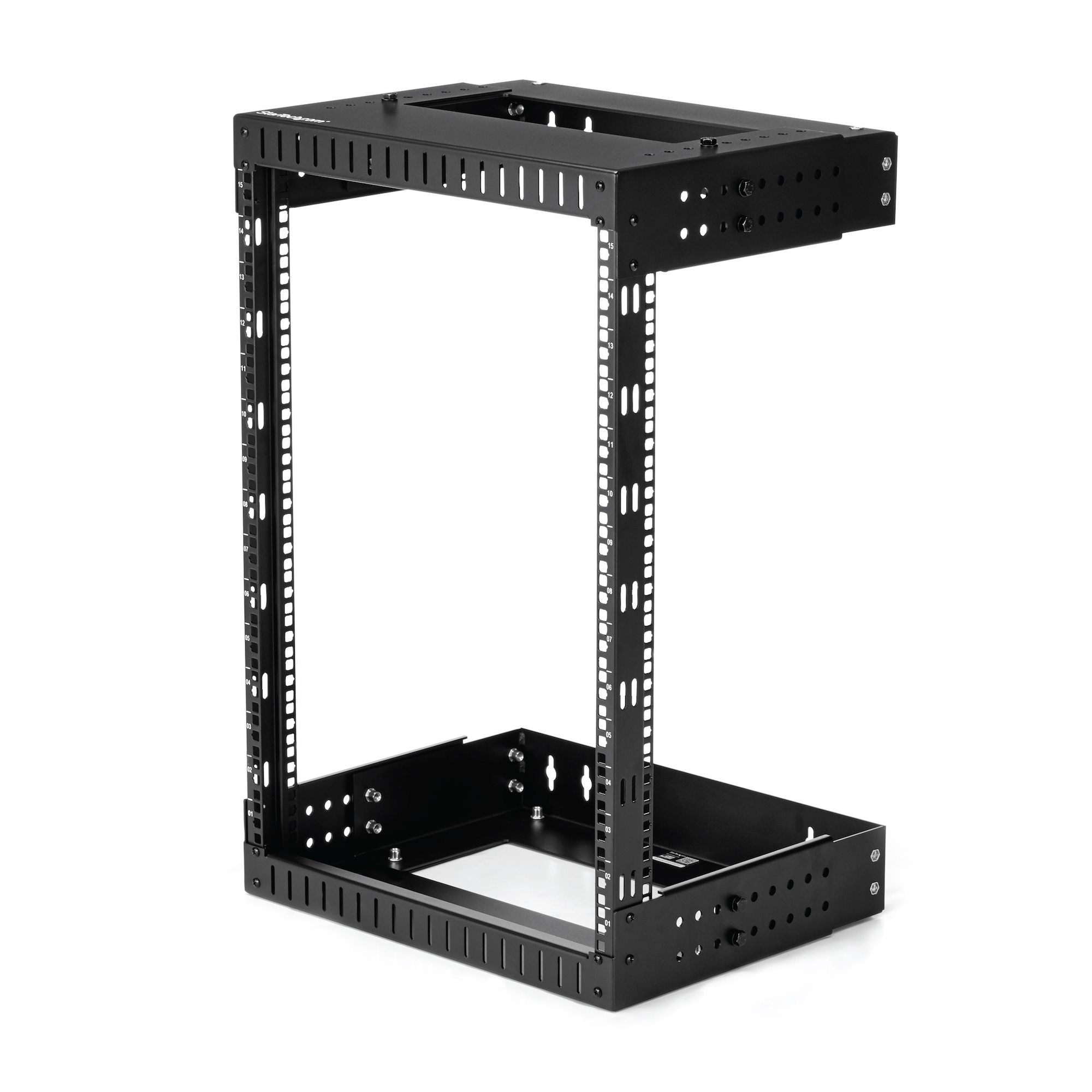 STARTECH.COM 15U WALL-MOUNT SERVER RACK - 30.5-50.8CM DEPTH, 5 YR — STARTECH