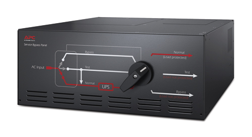 APC (SB20KP) SERVICE BYPASS PANEL 200/208/230/240V 125A HW INPUT/OUTPUT — APC