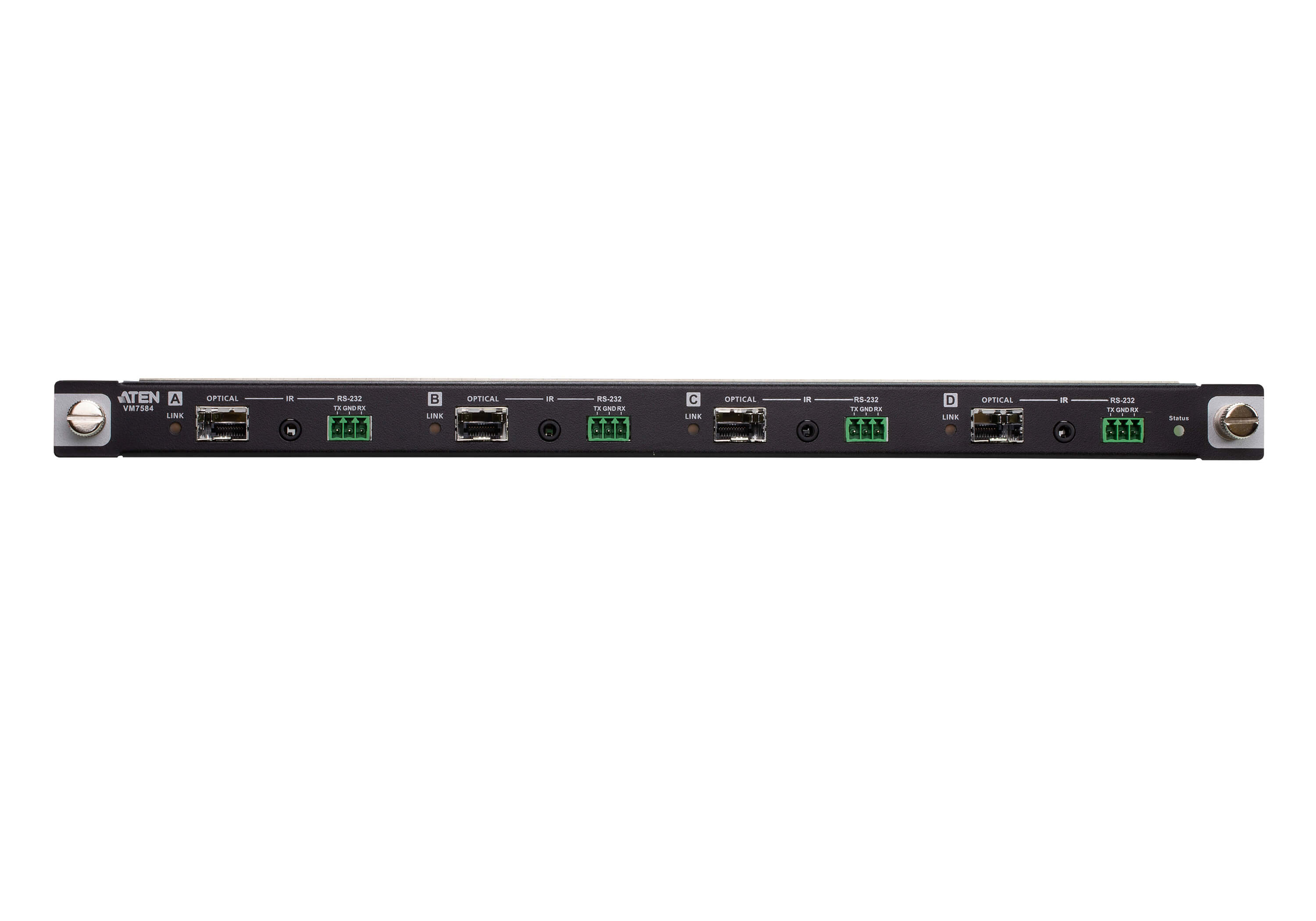 ATEN 4-PORT 10G OPTICAL INPUT BOARD 4K@300M MULTI-MODE FIBRE — ATEN